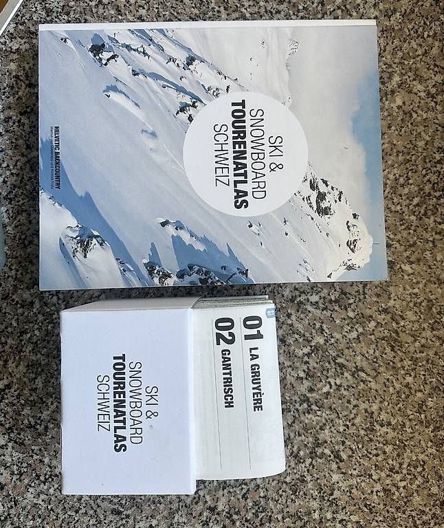 Libri: Ski & Splitboard Tourenatlas – Usato da Chur venduto da niwo 1