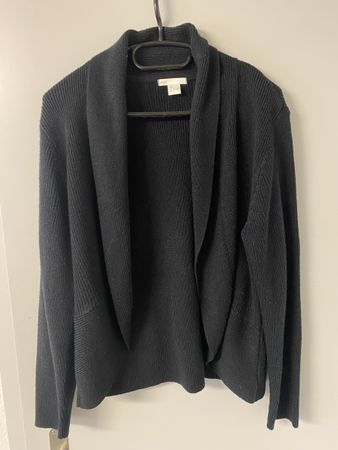 Strickjacke schwarz Gr. L H&M