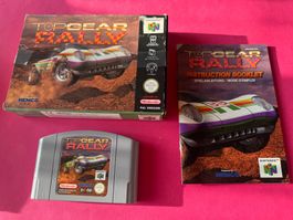 TOP GEAR RALLY SPIEL FÜR NINTENDO 64 IN ORIGINALSCHACHTEL