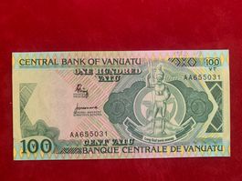 VANUATU - 100 Vatu N.D. (1982) - Unzirkuliert / Non circulé