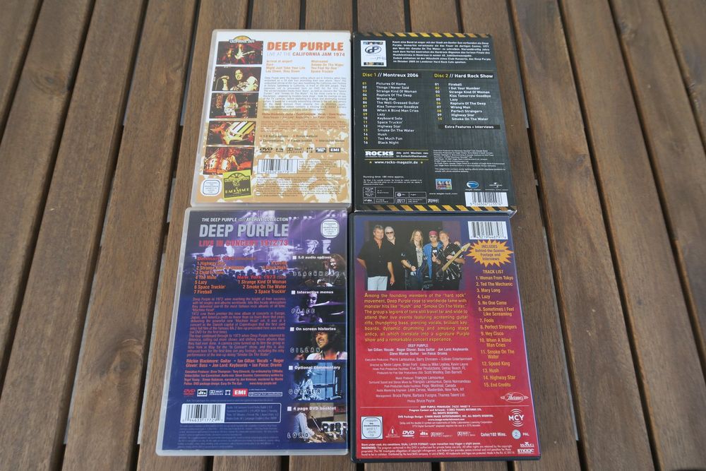 Deep Purple DVD's (4 Stk.) (Gebraucht) in Thun für CHF 40 – mit ...