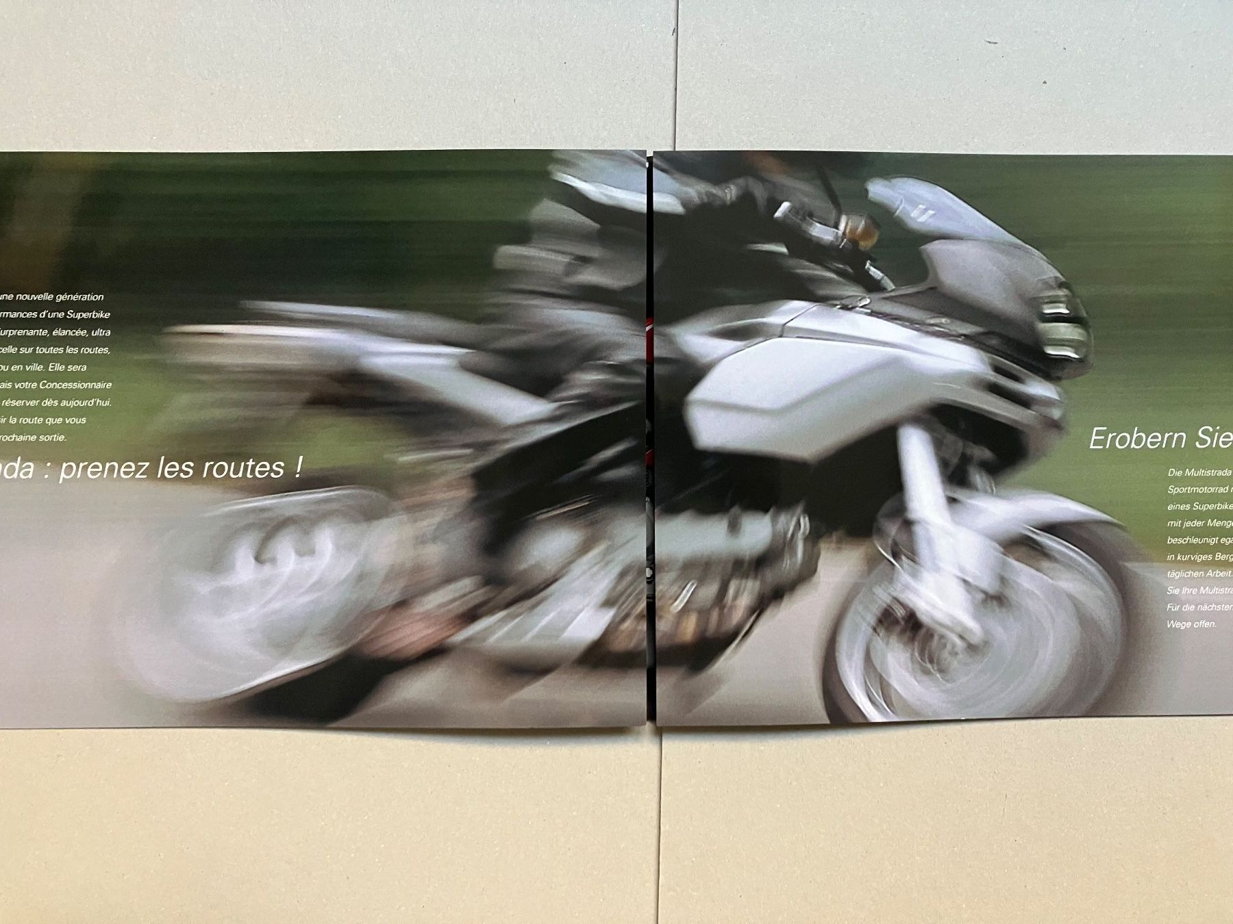 Ducati Route: Ducati Multistrada  - Originalprospekt – Neuf (Voir description) à Malans GR par Chueche427 4
