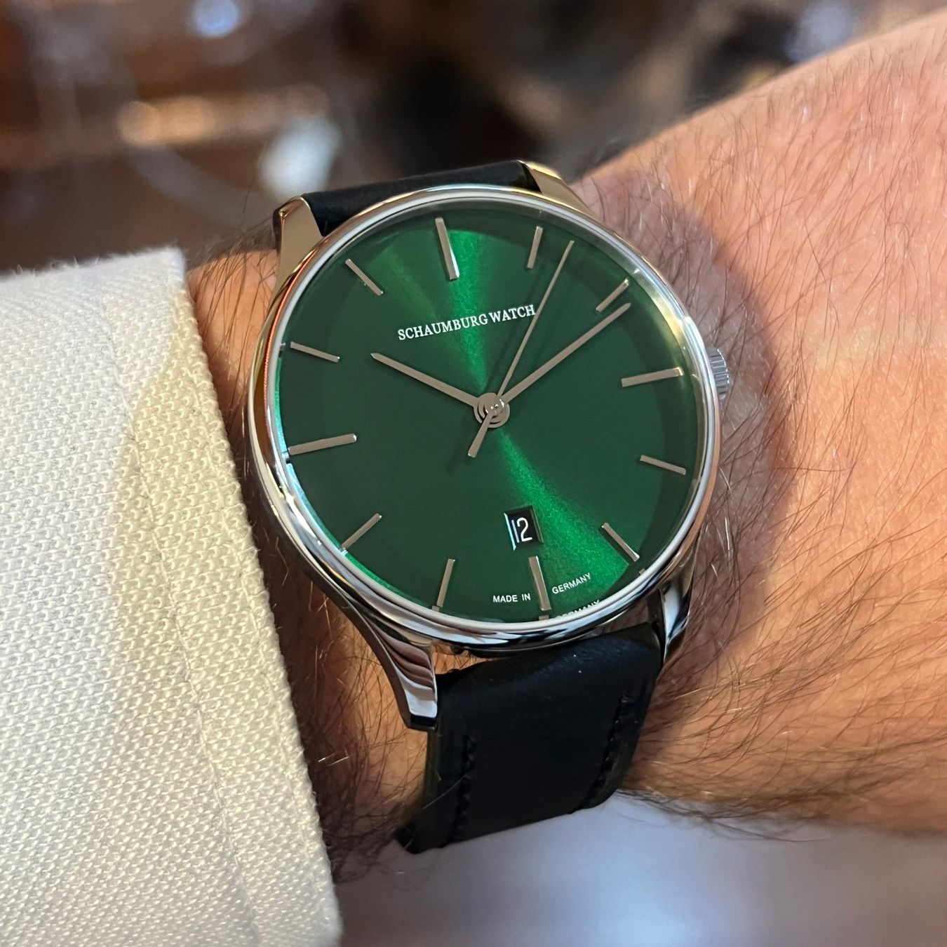 Orologi: Schaumburg Classoco Green Full Set CLASSOCO-GR – Usato da Carouge GE venduto da Watchaser 3