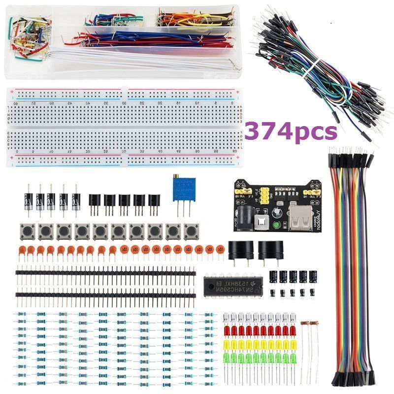 Componenti elettronici: 374 Arduino UNO R3 Ultimate Starter Kit – Nuovo (secondo la descrizione) da Thun venduto da onlino