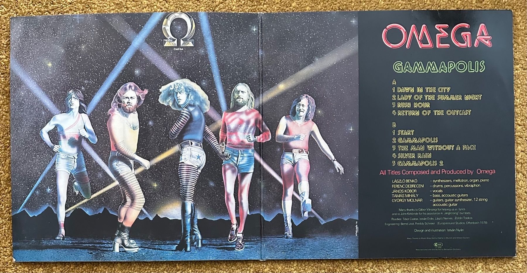 Dischi in vinile: LP - Omega – Gammapolis – Usato da Breganzona venduto da Onairda75 2