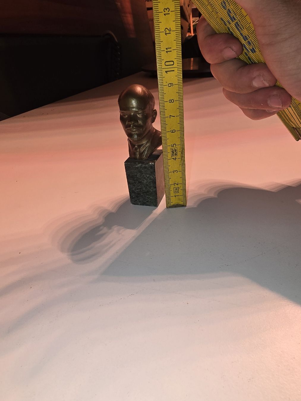 Statuette: Lenin Büste Bronze Granitsockel signiert – Usato da Wienacht-Tobel venduto da max_92rg 4