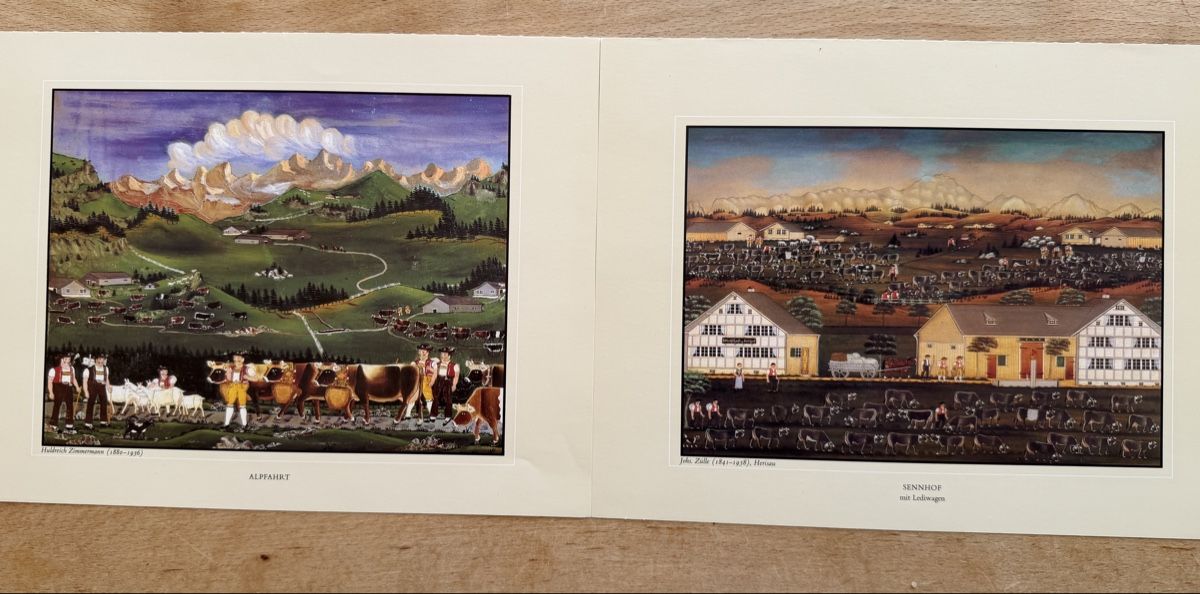 Foto & Immagini: Appenzeller Bauernmalerei Kunstdrucke 11 Stk. – Usato da Libingen venduto da Wisli 3