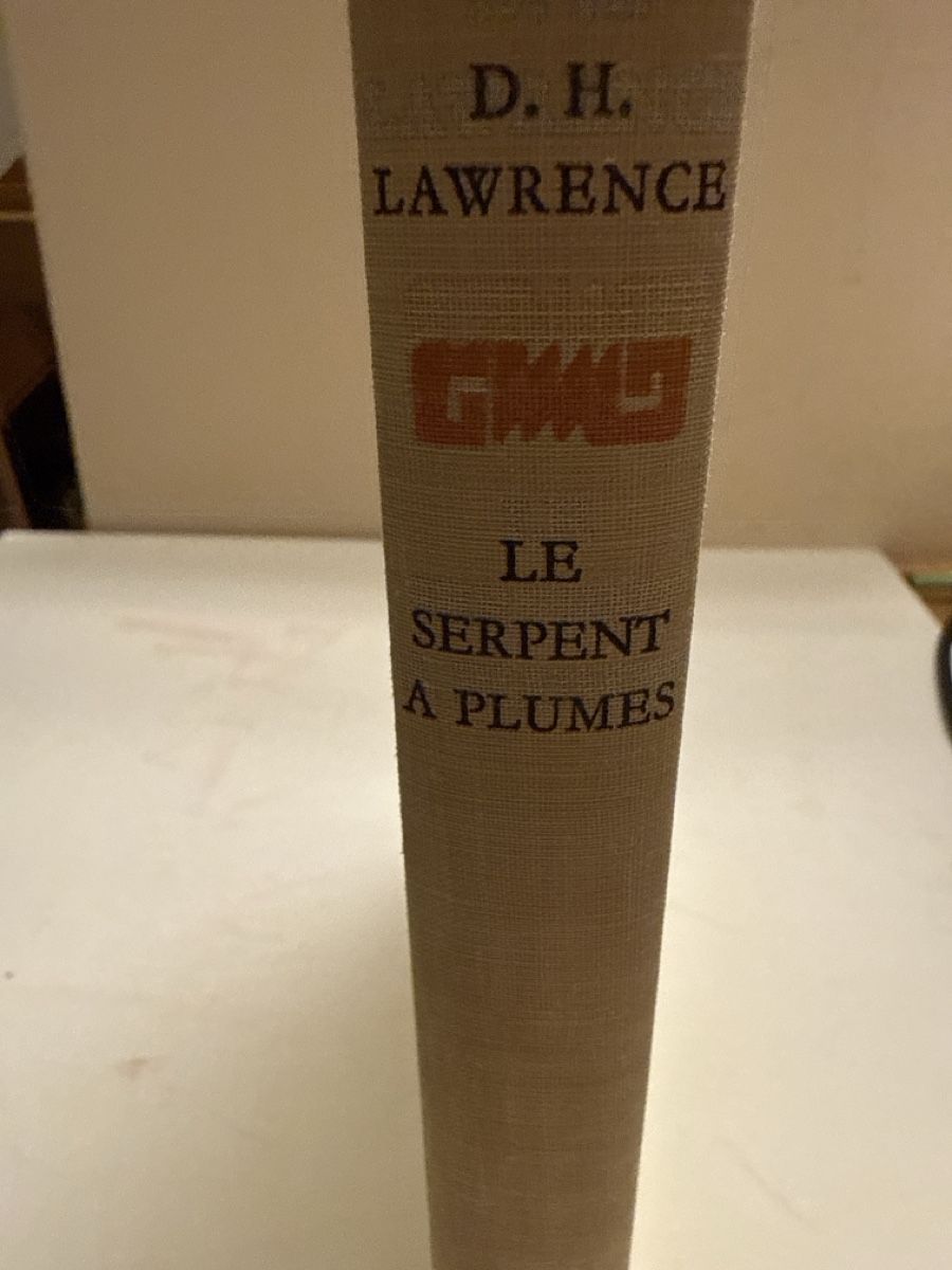 Libri: D H LAWRENCE le serpent à plumes – Usato da Schmitten FR venduto da Hohezelg 1