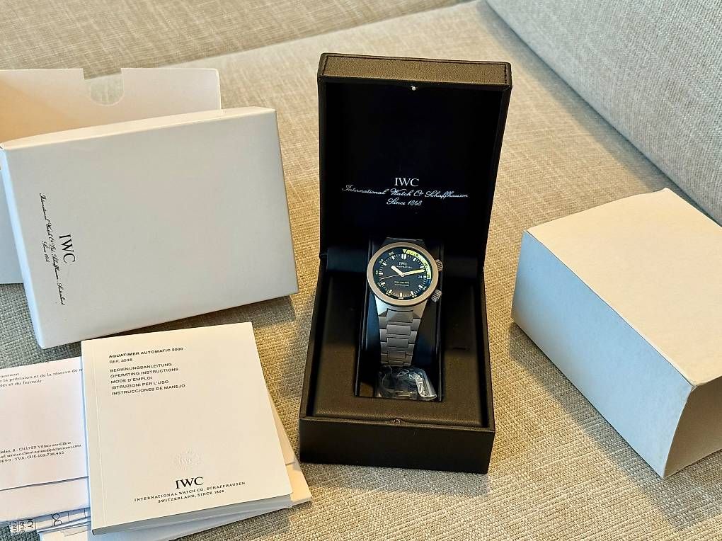 IWC Orologi: Montre IWC Aquatimer 2000 Ref. IW353803 – Usato da Morges venduto da markman007