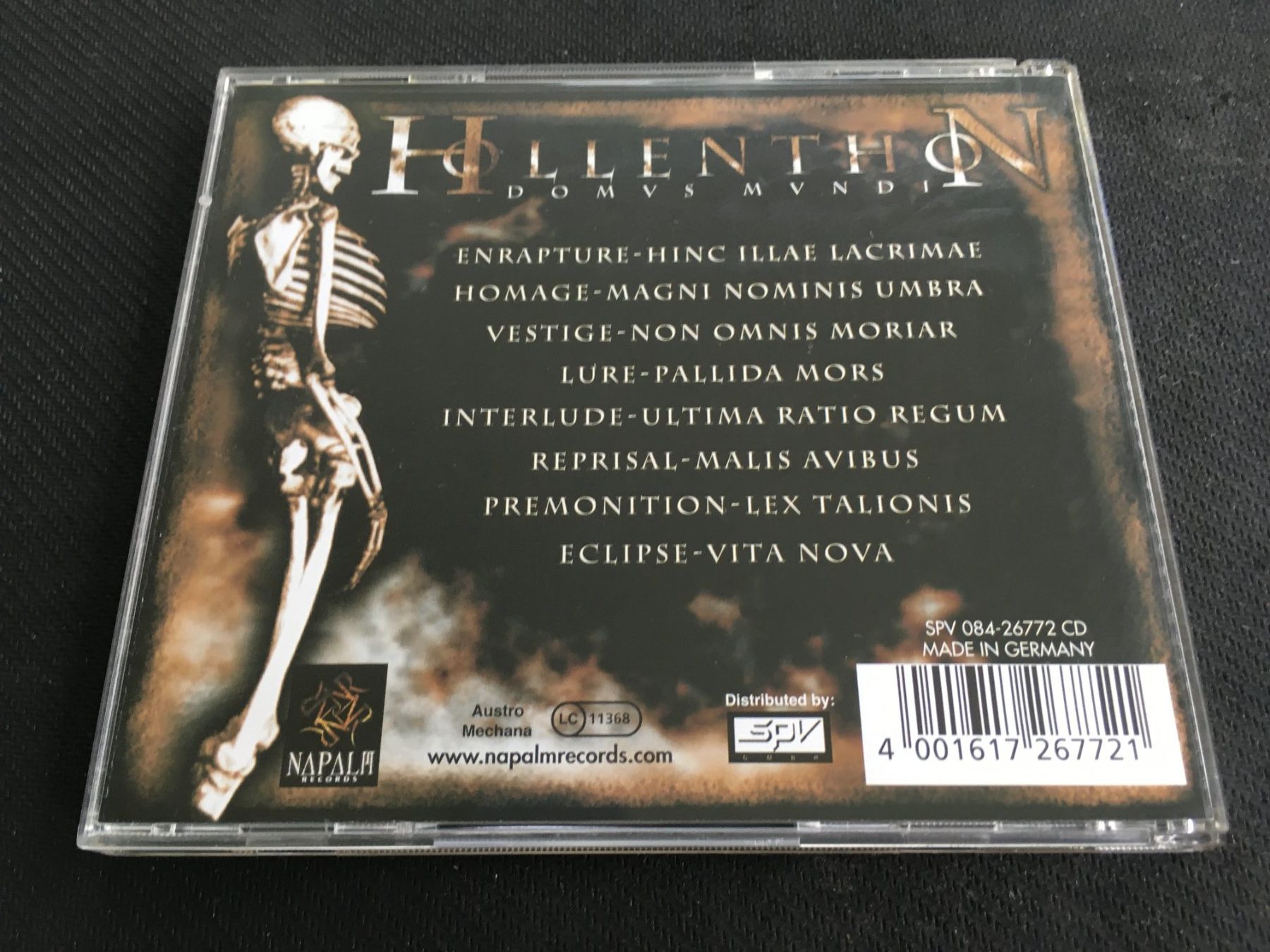 CD: Hollenthon - Domus Mundi -CD- – Usato da St.Gallen venduto da MedienJoe 2