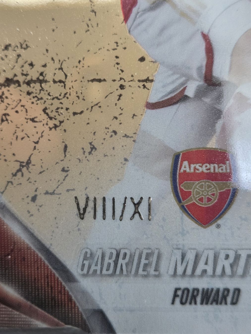 Topps Carte collezionabili: Topps Chrome 2024 Gabriel Martinelli VII/XI – Usato da Frick venduto da JArc 2