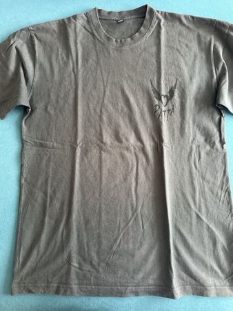 Patta T-Shirt Grau Grösse L mit Print und strass