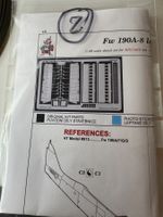 1/48 FW 190 A-8 LANDING FLAPS ÄZTEILE FÜR EDUARD (2)