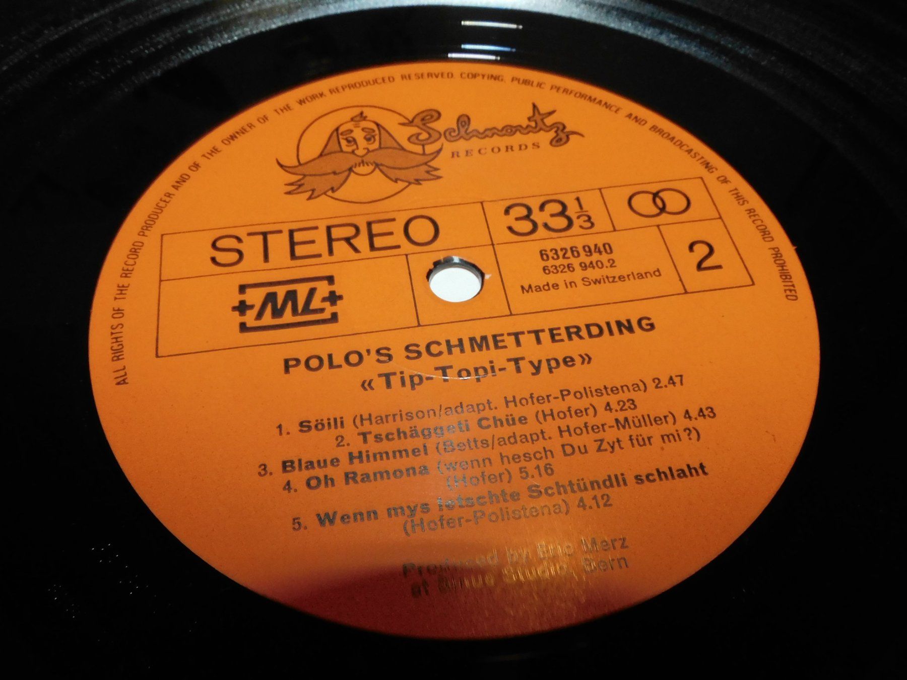 Dischi in vinile: LP - 70er Polo s Schmetterding - Tip-Top - Type – Usato da Sursee venduto da 76 1