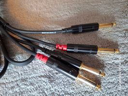 Rockable 2m - jack 6.3 stéréo - pour méthode 4 câbles