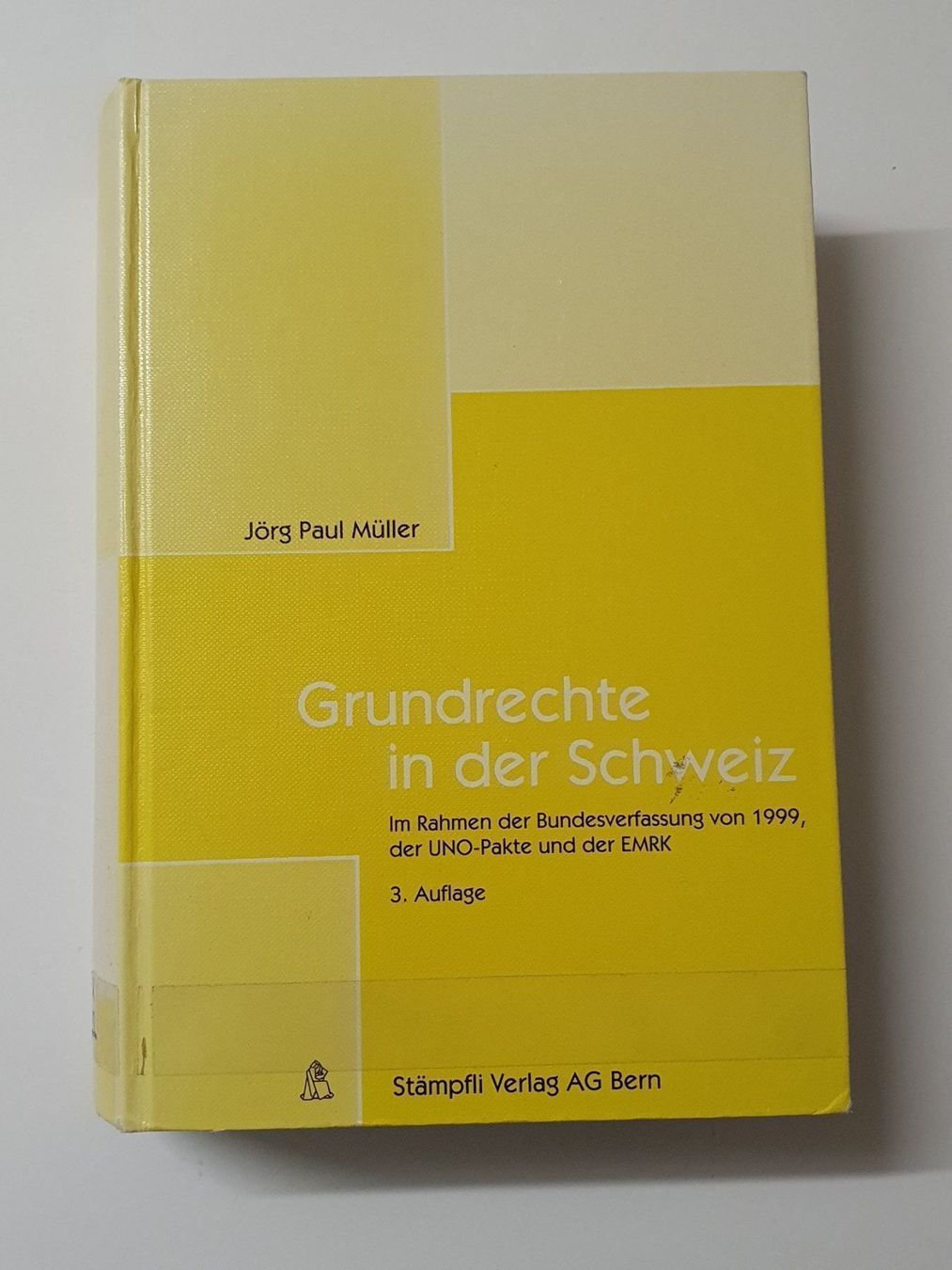Bücher: Grundrechte in der Schweiz -Müller Jörg – Gebraucht aus Oberdorf BL von BaldenEagle