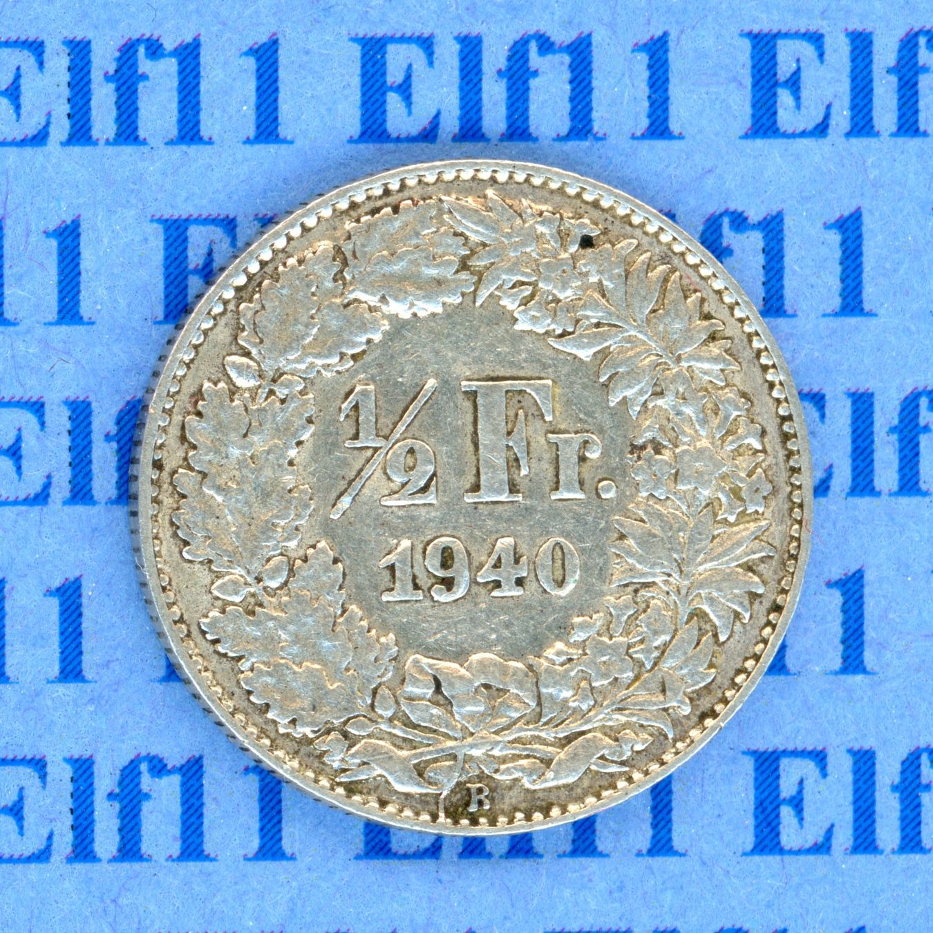 Alle Münzen: CHF___0.50 1940 ss-vz 50 Rappen – Gebraucht aus Widnau von Elf11