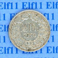 CHF___0.50 1940 ss-vz 50 Rappen