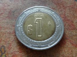 MEXIQUE   1  Peso  2002  Amérique-Sud