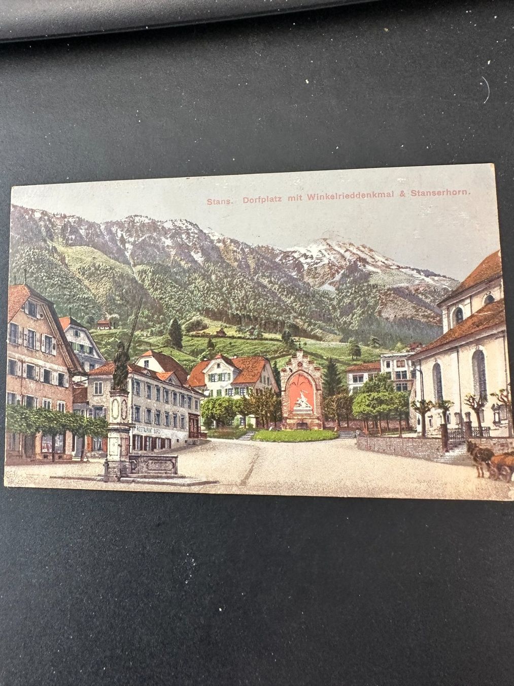 Cartoline postali: Stans, 1910er-Jahre – Usato da Lyssach venduto da Zsag