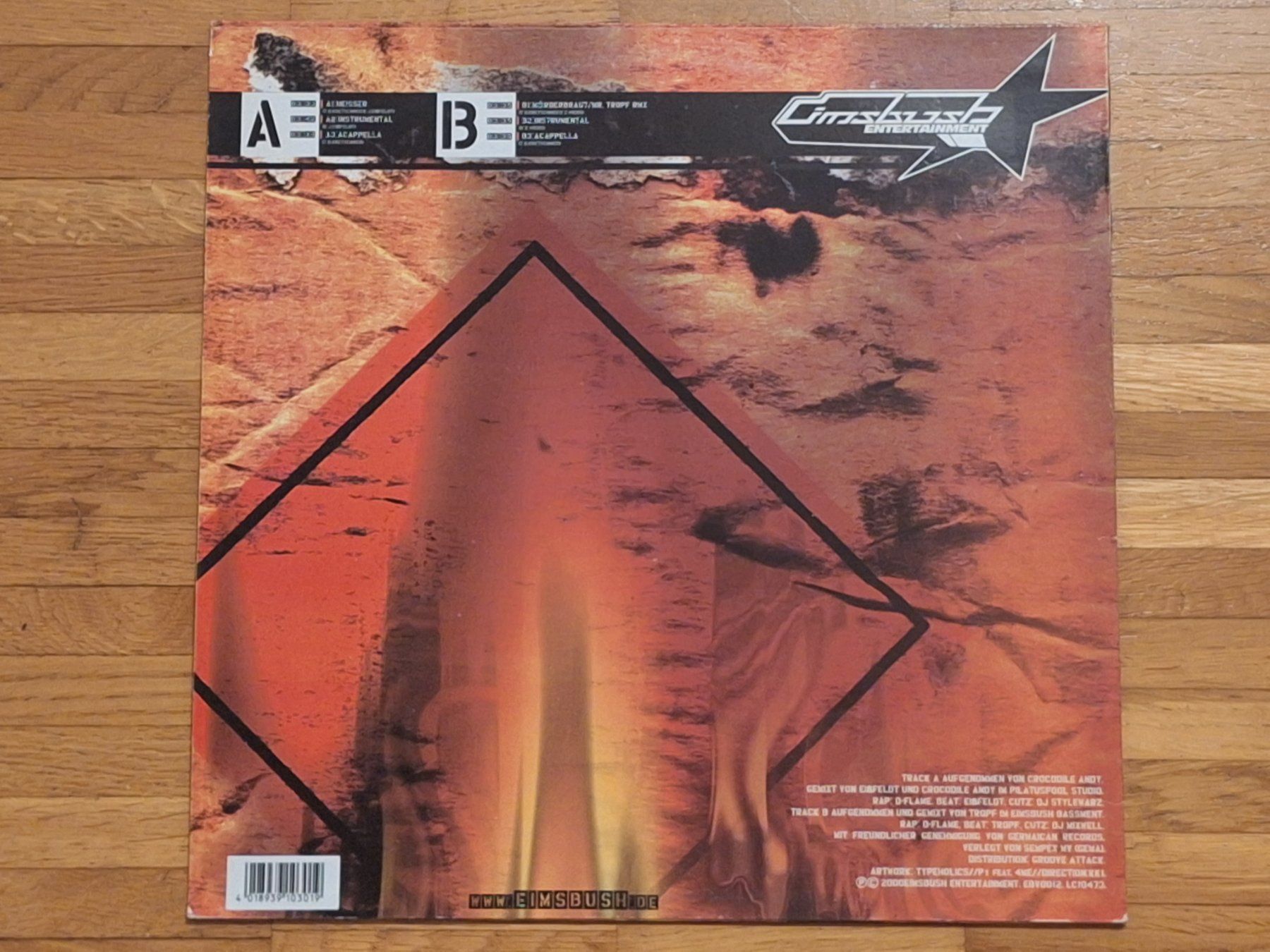 Schallplatten: D-Flame, Heisser - 12" Maxi DE 2000 – Neu (gemäss Beschreibung) aus Oberentfelden von Musicud 1