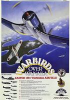 Aviatik Poster Warbirds Wanaka 1994 Flugshow