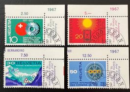1967 Werbe- und Gedenkmarken Serie ET
