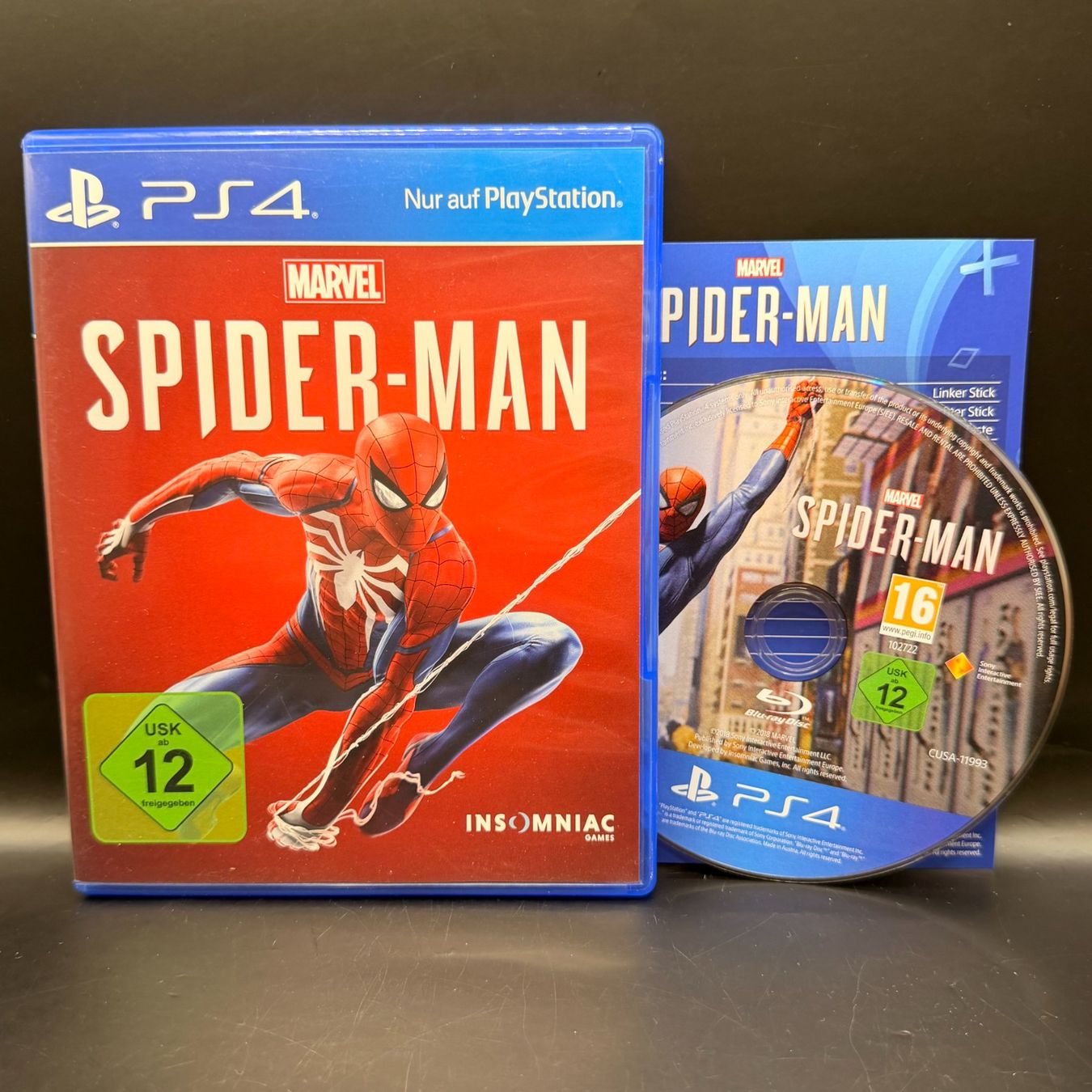 Sony Giochi: PS4 Spiel Marvel Spider-Man – Usato da Düdingen venduto da Nerdworld