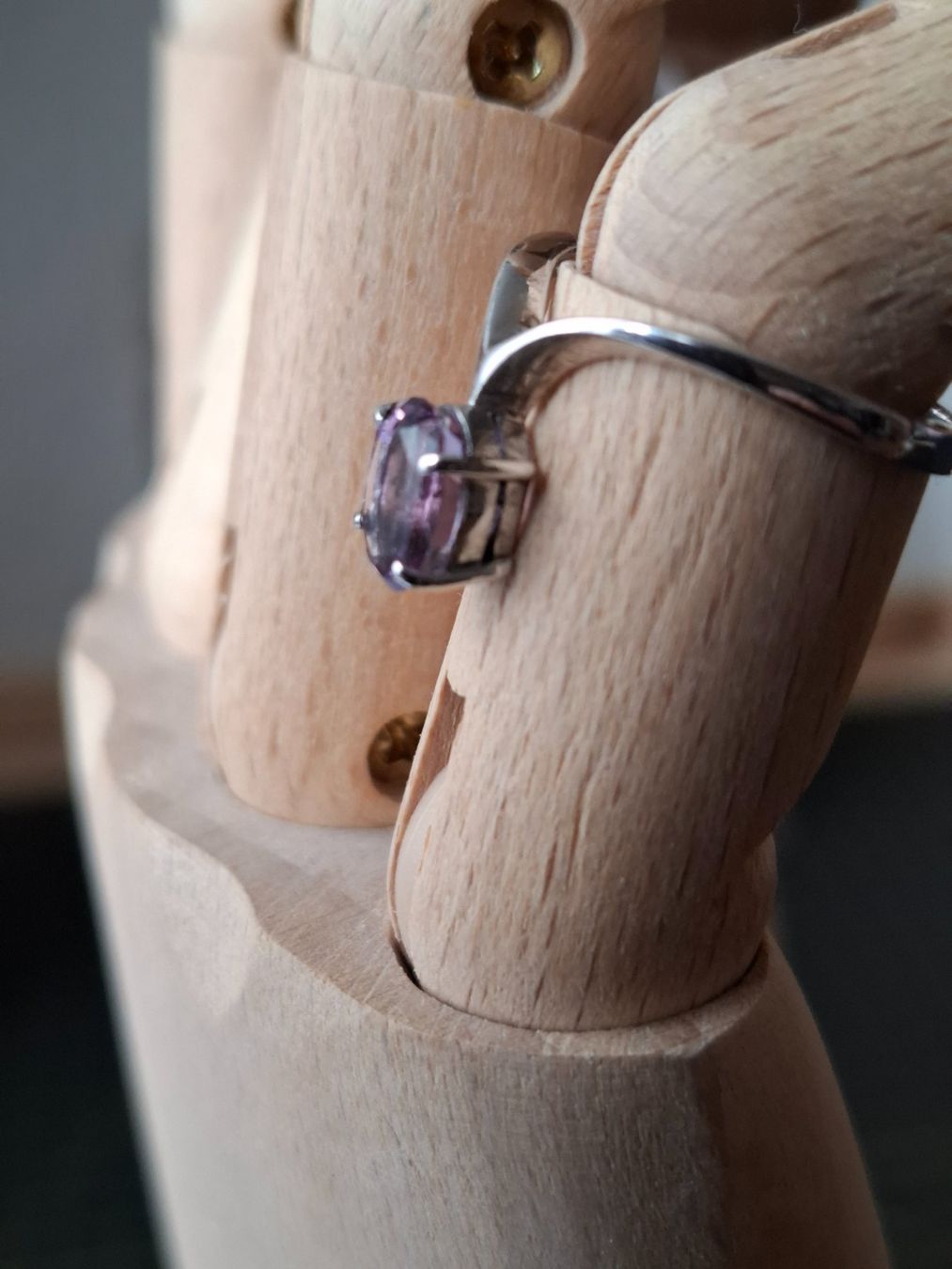 Anelli: Ring mit Amethyst S 925 – Usato da Zwieselberg venduto da Halifaxmendusli 2