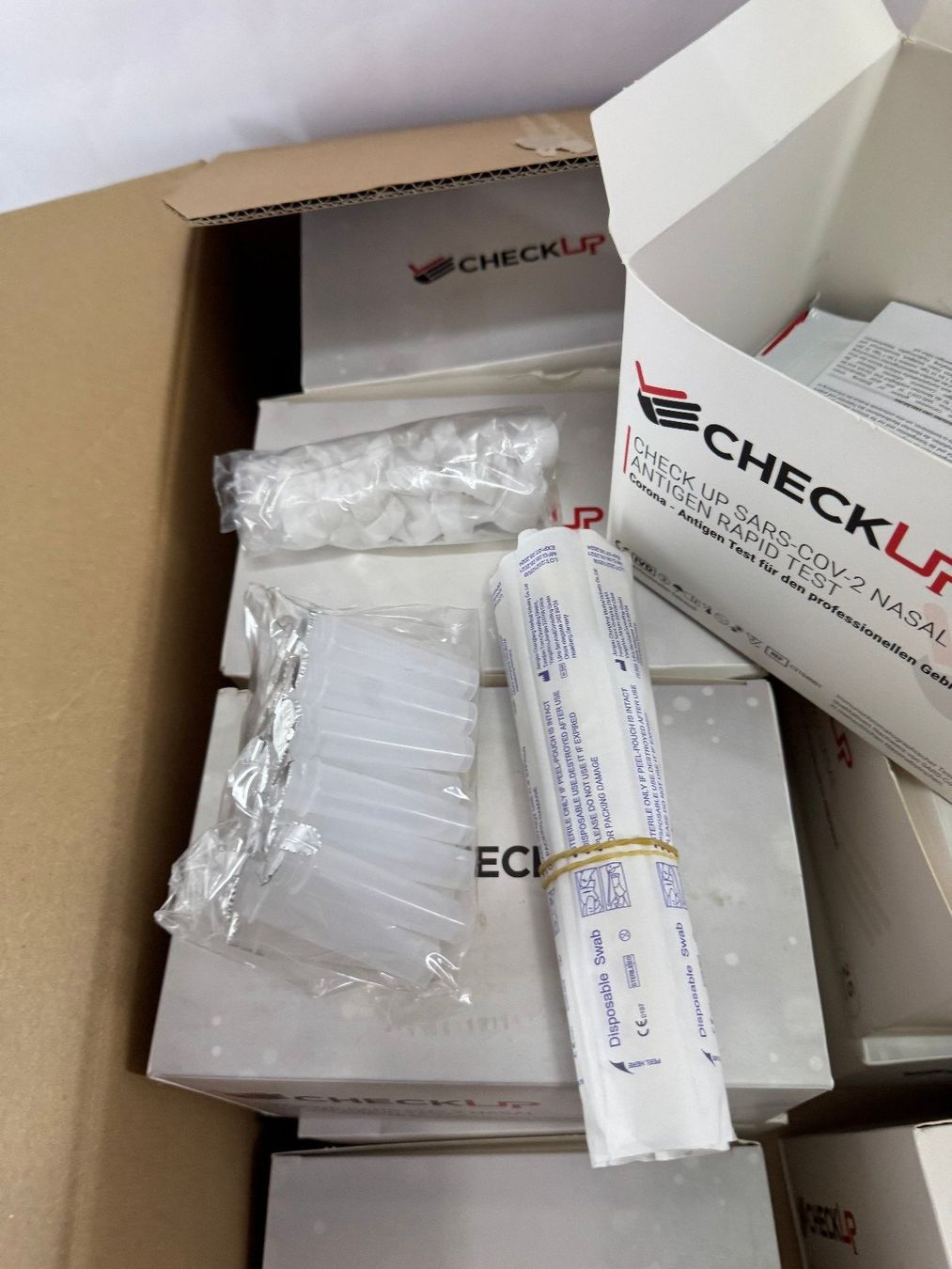 Medizinische Geräte: CHECKUP SARS-COV-2 Nasal Antigen Rapid Test neu – Neu und originalverpackt aus Aesch BL von Pendrive 4