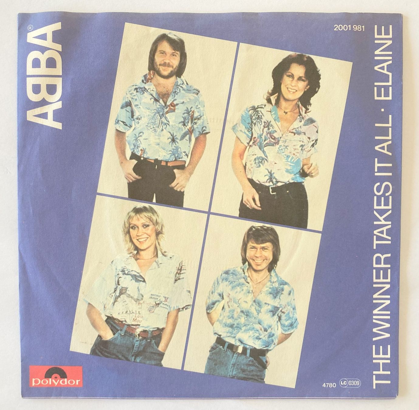 Schallplatten: ABBA - THE WINNER TAKES IT ALL – Gebraucht aus Bottens von hotter-than-hell