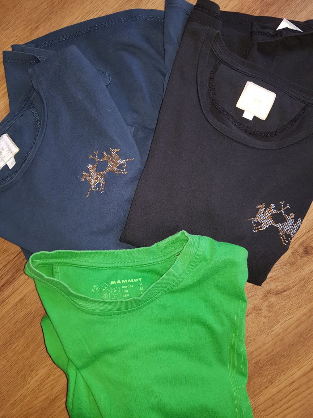 Mammut T-shirt: LA MARTINA,  MAMMUT .  3x Tshirts – Usato da Wetzikon ZH venduto da med_2y76