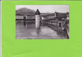 Luzern-Kapellbrücke-Wasserturm