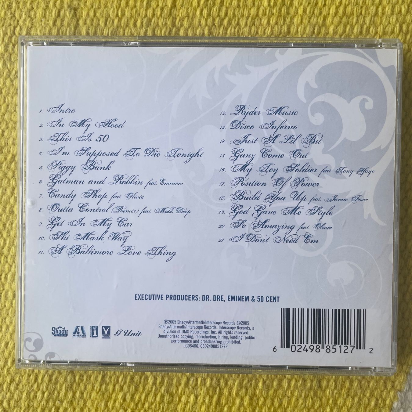 CD: 50 CENT-THE MASSACRE – Usato da Rorschacherberg venduto da CD-Roli 1