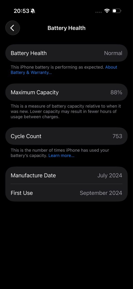 Apple Handys / Smartphones: iPhone 16 Pro 256GB Black Titanium – Gebraucht aus Zürich von rya_6yd5 2