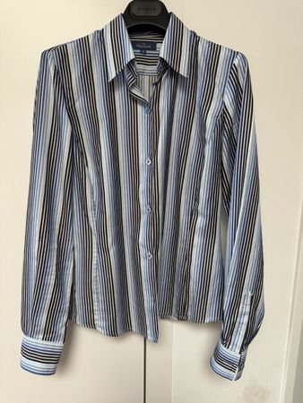 Façonnable Damen Bluse, Gr. FR36, gestreift, Top Zustand!