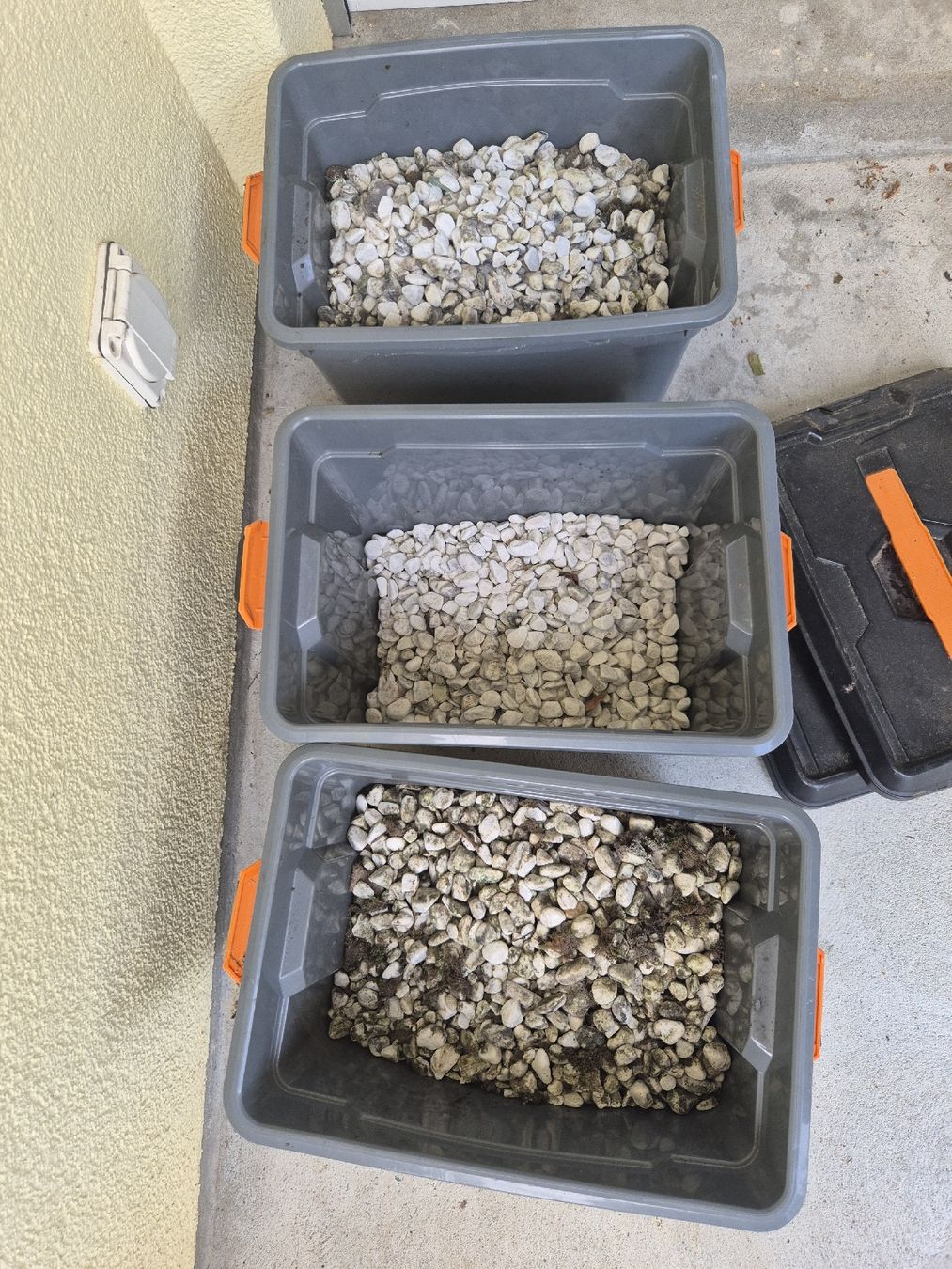 Mattoni da costruzione: Zierkies weiss ca. 2-4 cm – Usato da Roggliswil venduto da peterg93