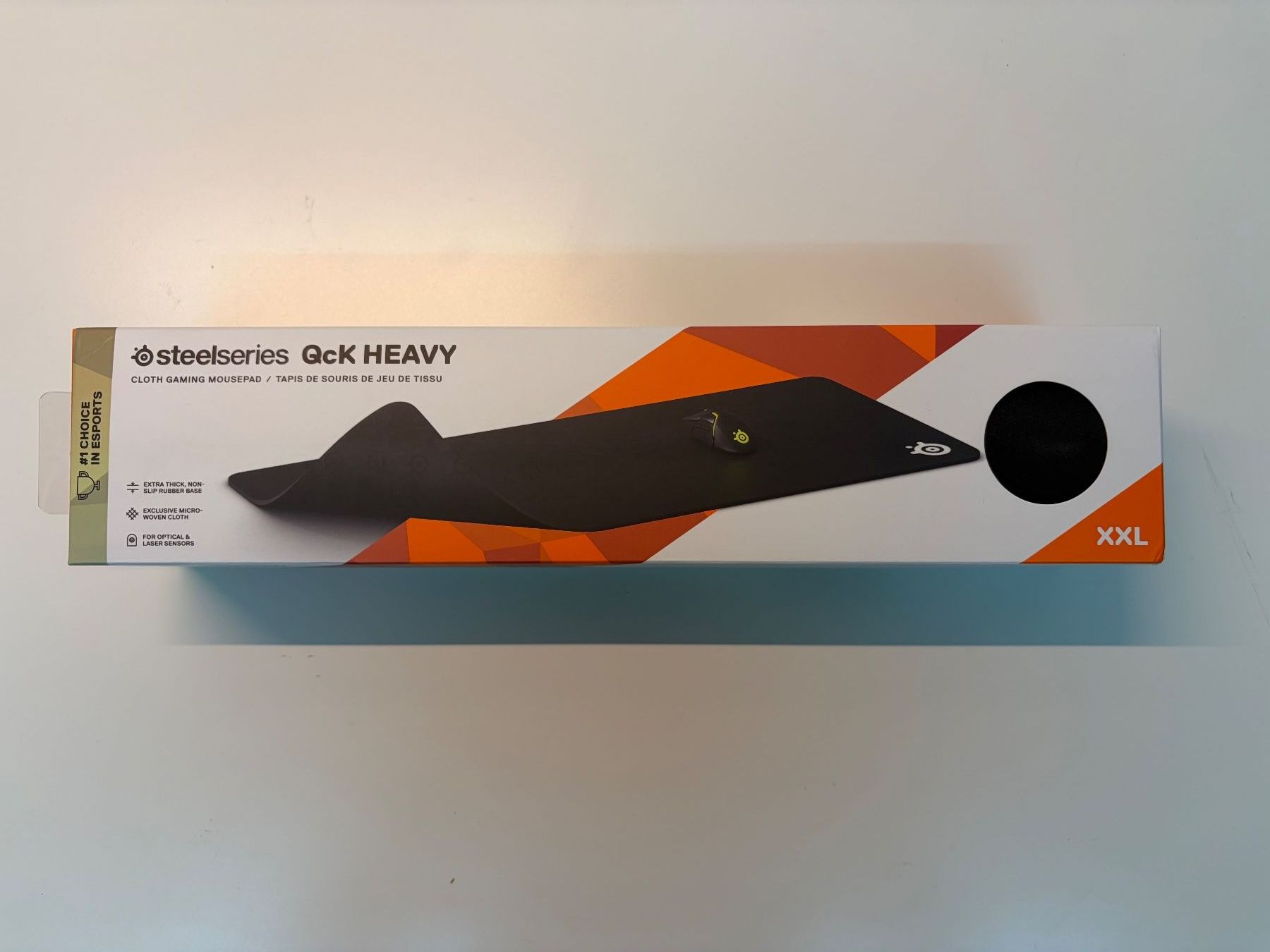 Steelseries Mausmatten: steelseries QcK Heavy XXL Mausmatte – Neu und originalverpackt aus Niederhasli von brandman