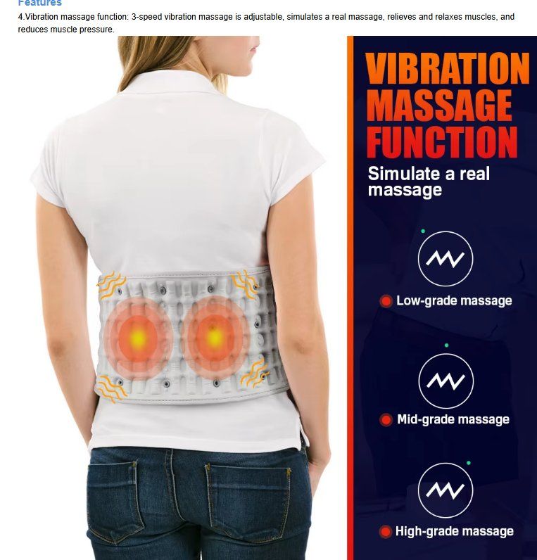Dispositivi per massaggi: Heizende Taillenmassagegürtel – Nuovo e nell'imballaggio originale da Unterägeri venduto da RmOnline 6