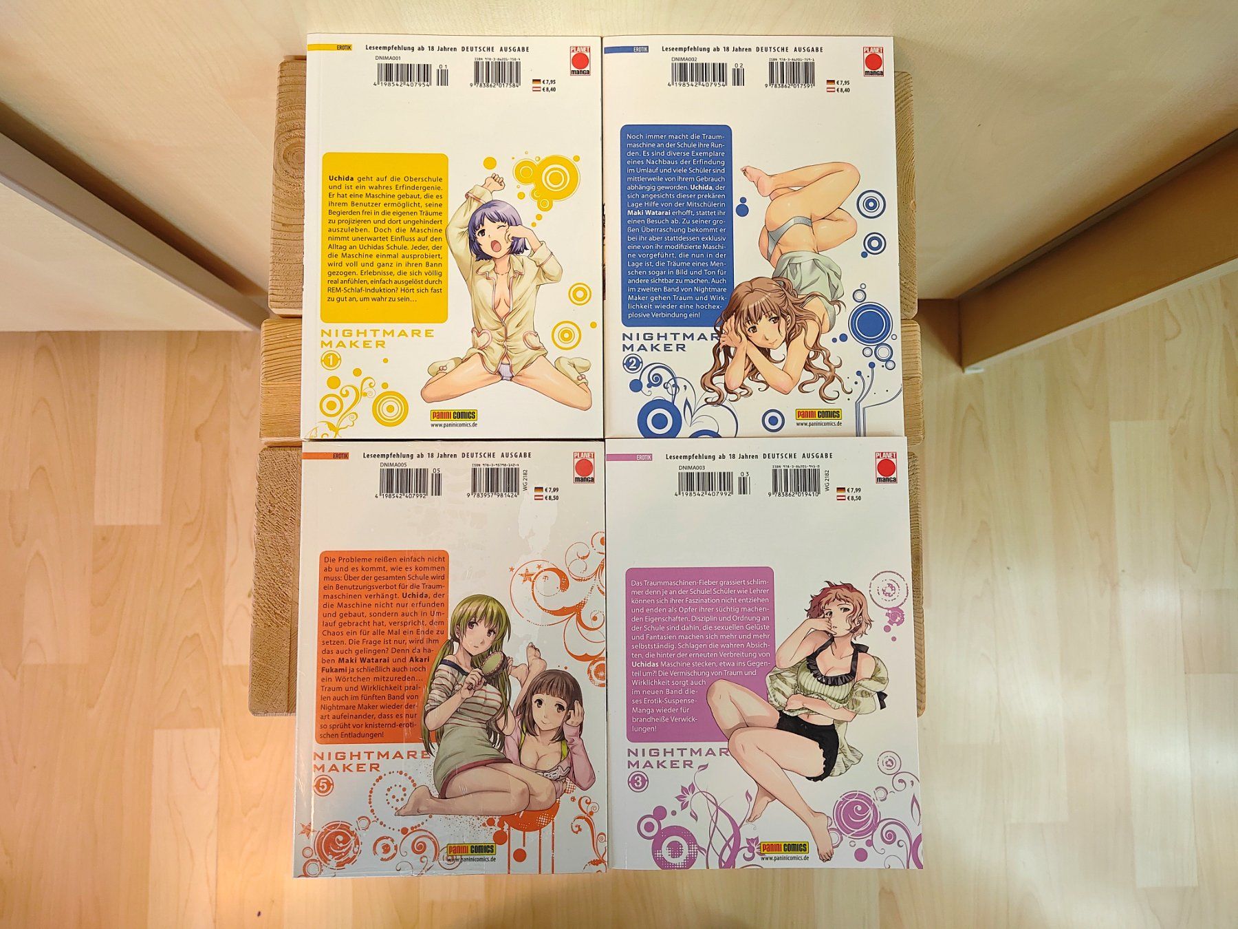 Fumetti: Nightmare Maker 1-3, 5 - Manga – Nuovo (secondo la descrizione) da Hittnau venduto da rekiznuh1 1
