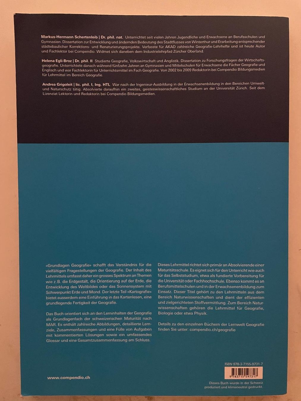 Bücher: Grundlagen Geografie – Gebraucht aus Untersiggenthal von l2_nmok 1