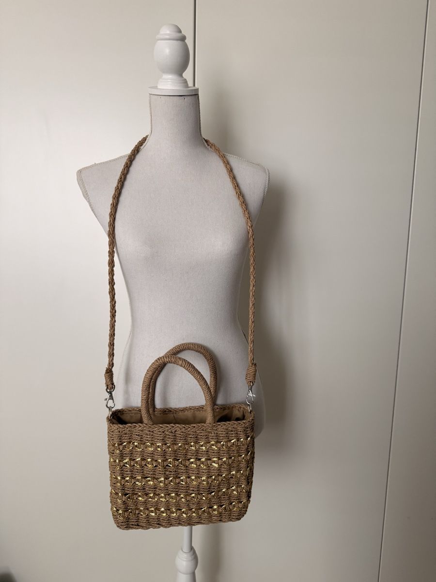 Sacs: Geflochtene Bast-Tasche – Neuf (Voir description) à Neerach par lar_tkp2 1