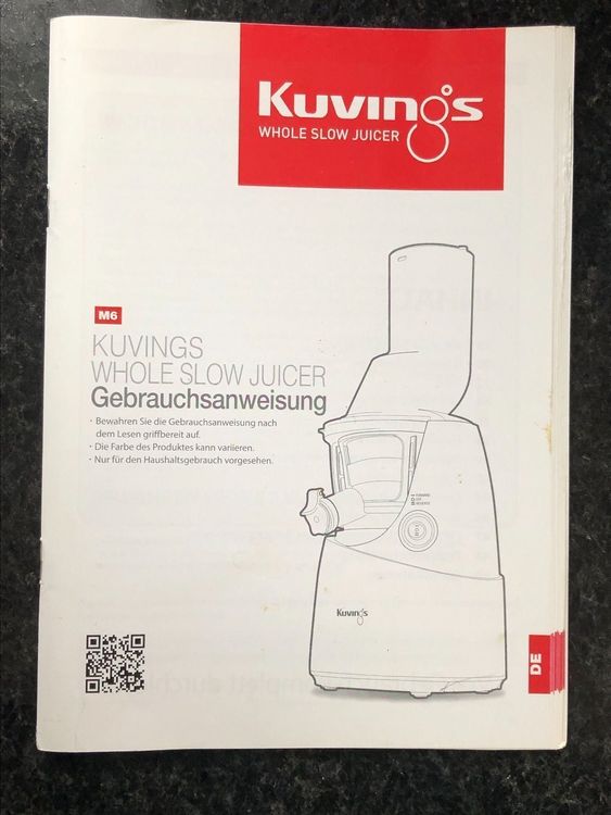 Kuvings Silent Juicer NS621 CES Kaufen auf Ricardo