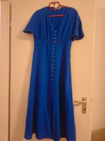 Elegantes Kleid Blau Gr S wie Neu