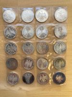Deutschland 10 DM  Stücke von 1989 bis 2004 ,   ( 20 Stk. )