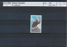 1966 Island, "Seeadler", ** postfrisch