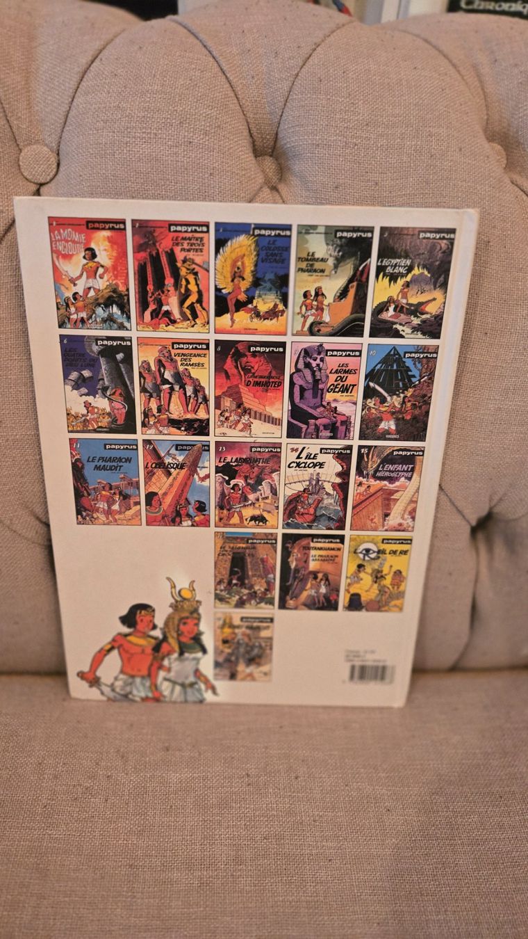 Fumetti: Papyrus N°3 - Le colosse sans visage – Usato da Crémines venduto da Blakedrake 1
