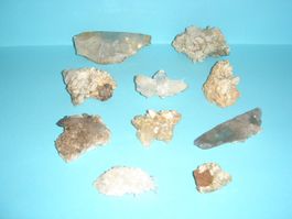 Mineralien-Lot von guter Qualität 10Stk. Wallis