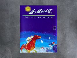 Plakat St.Moritz top of the World