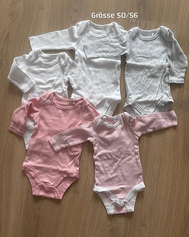 Biancheria intima: 23 Langarm Bodys Grösse 50/56 – Usato da Kägiswil venduto da mau90 2